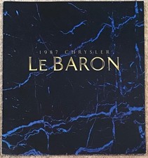 CHRYSLER LE BARON LF USA Car