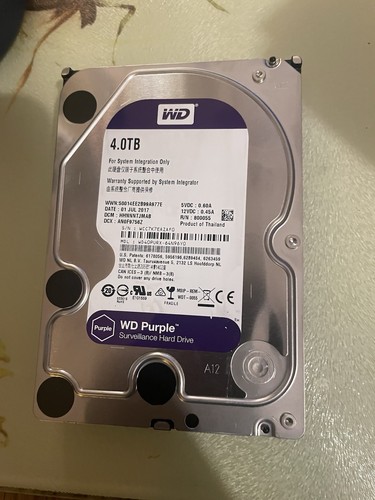 Western digital purple 4tb - western,
