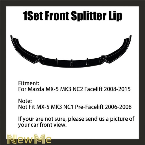 Front spoiler for - front, mazda