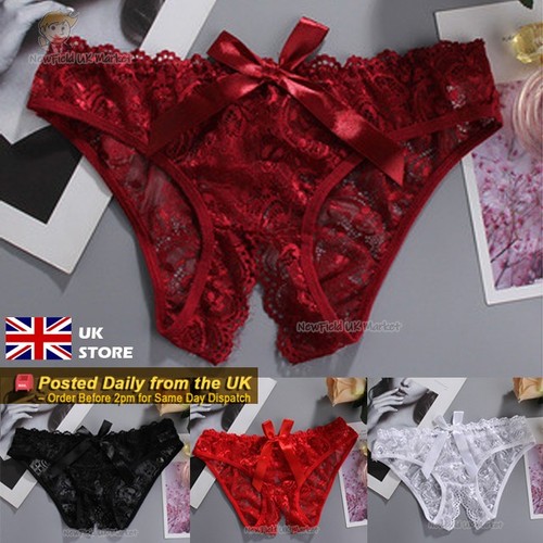 New crotchless lace open - new,