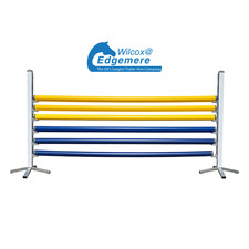 Set of 4 Plastic Horse Jump Poles with End Caps  Equestrian Training, Groundwork