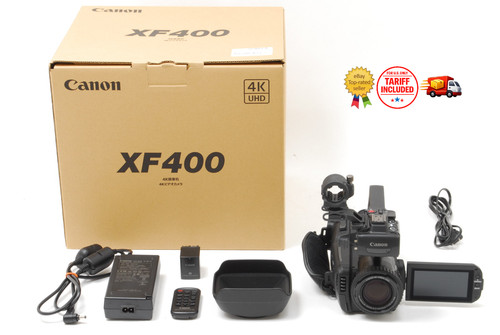 Top mint box canon xf400 - w/box],