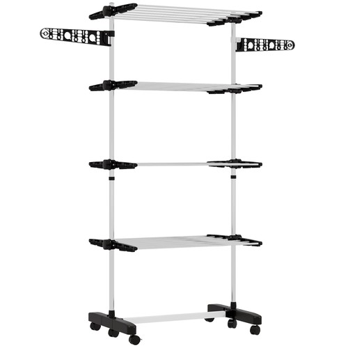 Tier large clothes airer - 4-tier,