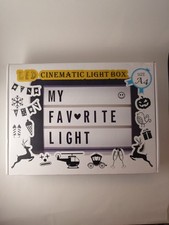 LED Cinematic Light Box A4 USB or Battery Powered