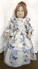 VICTORIAN STYLE RAG DOLL 18"