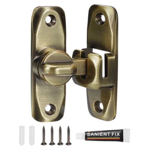 180 barn door lock zinc - door,