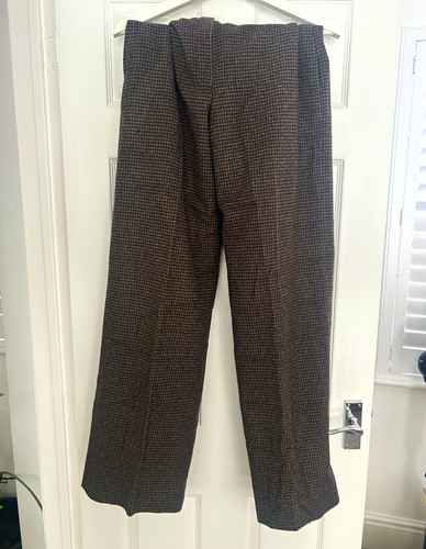 Theory wide pant brown - wide,