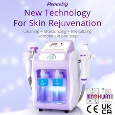 6 in1 Spa Hydra Water Facial Cleaner Aqua Peel Hydro Dermabrasion Beauty Machine
