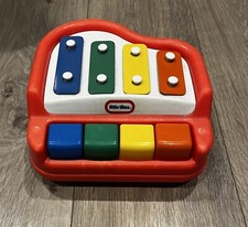 Little Tikes Tap-a-tune Piano Red Xylophone Vintage Retro Toy