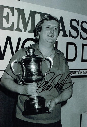 Eric bristow signed - signed, autograph