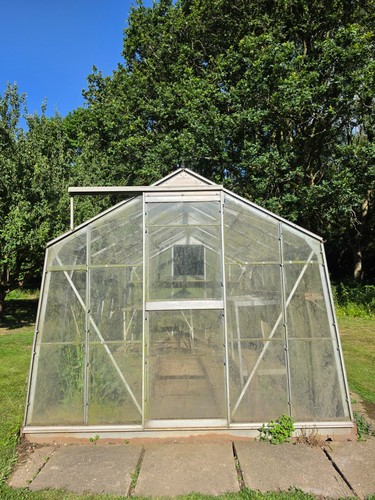 Aluminium greenhouse x - aluminium,