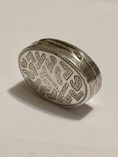 George III Curved Oval Silver