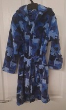 M&S Boys Blue Camouflage