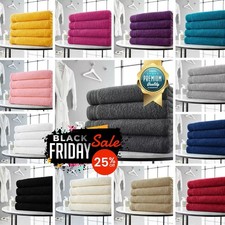 4 Pieces Egyptian Cotton Towels Large Bath Sheet Super Soft Towel Bale Set