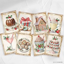 Vintage Christmas Bakery Cakes