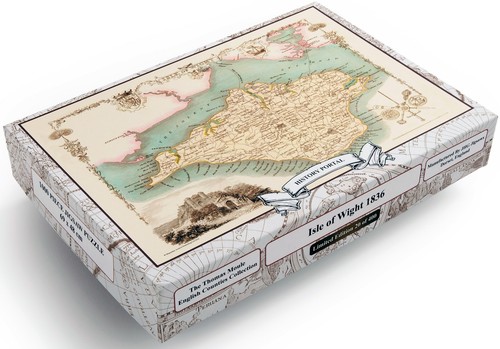 Jigsaw map isle of - , wight