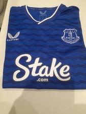 Everton Football Shirt Size