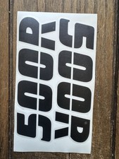 MZ 500R ROTAX ETZ SIDE PANEL STICKER SET BLACK