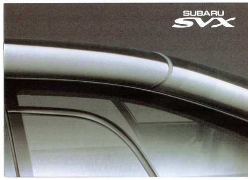 Subaru svx coupe 1992 1996 - svx, 1992-1996