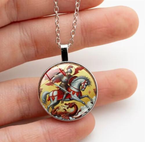 Silver saint george - silver, st