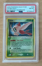 Pokemon TCG Celebi Gold Star #100 EX Crystal Guardians - PSA 8