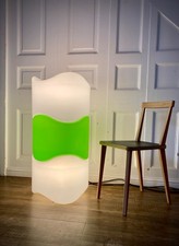 3 x Rare 1970s 'WAVE' Illuminating Foot Stool / Lamps by Douglas Mont. Habitat.