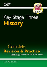 KS3 History Complete Study & Practice (with online edi... by CGP Books Paperback