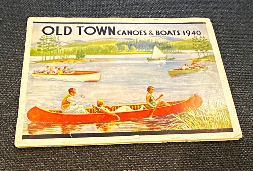 Old town 1940 canoes - canoes, &