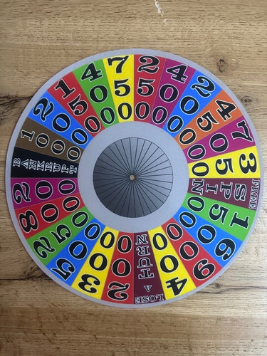 Wheel fortune retro show - wheel,