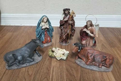 Vtg puig spain nativity - puig,