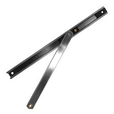 Composite Door Restrictor Arm Stay 258mm Stainless Steel Adjustable Low Profile