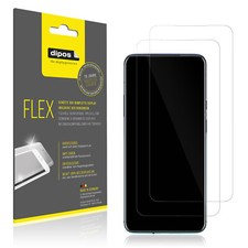 2x Screen Protector for OnePlus 7T Pro Protective Film covers 100% dipos Flex
