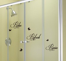 Bathroom Sticker Wall Art