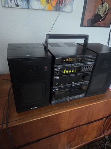 Sony 606 boombox - sony, fh-606