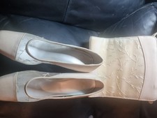 Brand New Wedding Cream Shoes