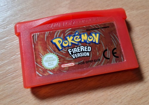 Pokémon fire red game boy - (game,