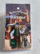 Barbour Wallace And Gromit Pin