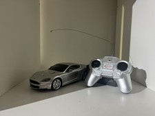 Rastar 1/24 Aston Martin DBS Coupe 2007 Silver Remote Control Car