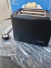 Bosch Black 2-slot Toaster