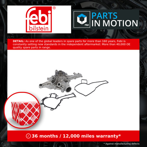 Water pump fits mercedes sl320 - fits,