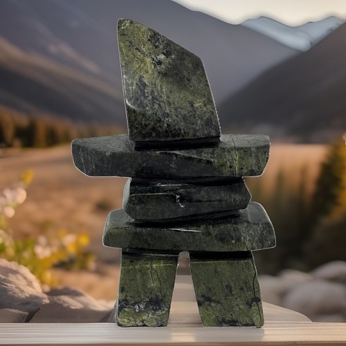 Vtg inuit art inukshuk - inuit,