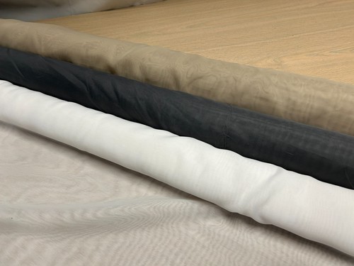 Plain voile material metres - plain,