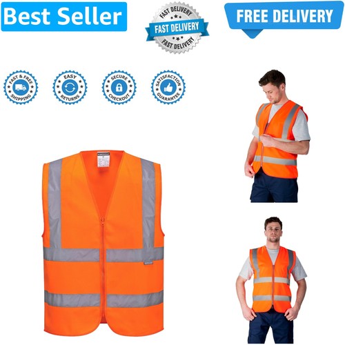 Unisex vis zipped - zipped, vest