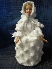 HAND KNITTED WINTER DOLL