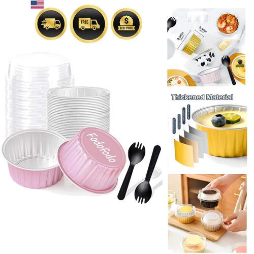 25pcs round mini loaf - mini, pans