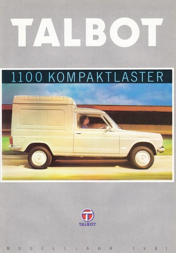 Talbot 1100 compact truck - compact,