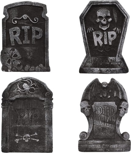 Halloween tombstones props - halloween,