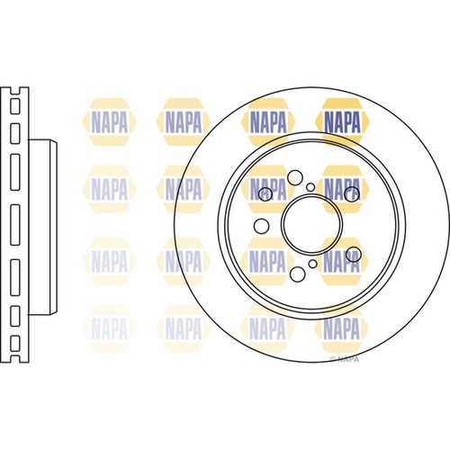 Brake discs vented for - 2x,