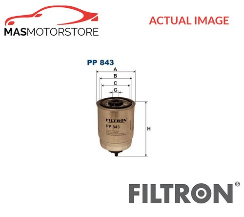 Engine fuel filter - filter, pp