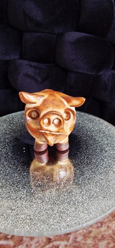 Hand made studio - pottery, pig